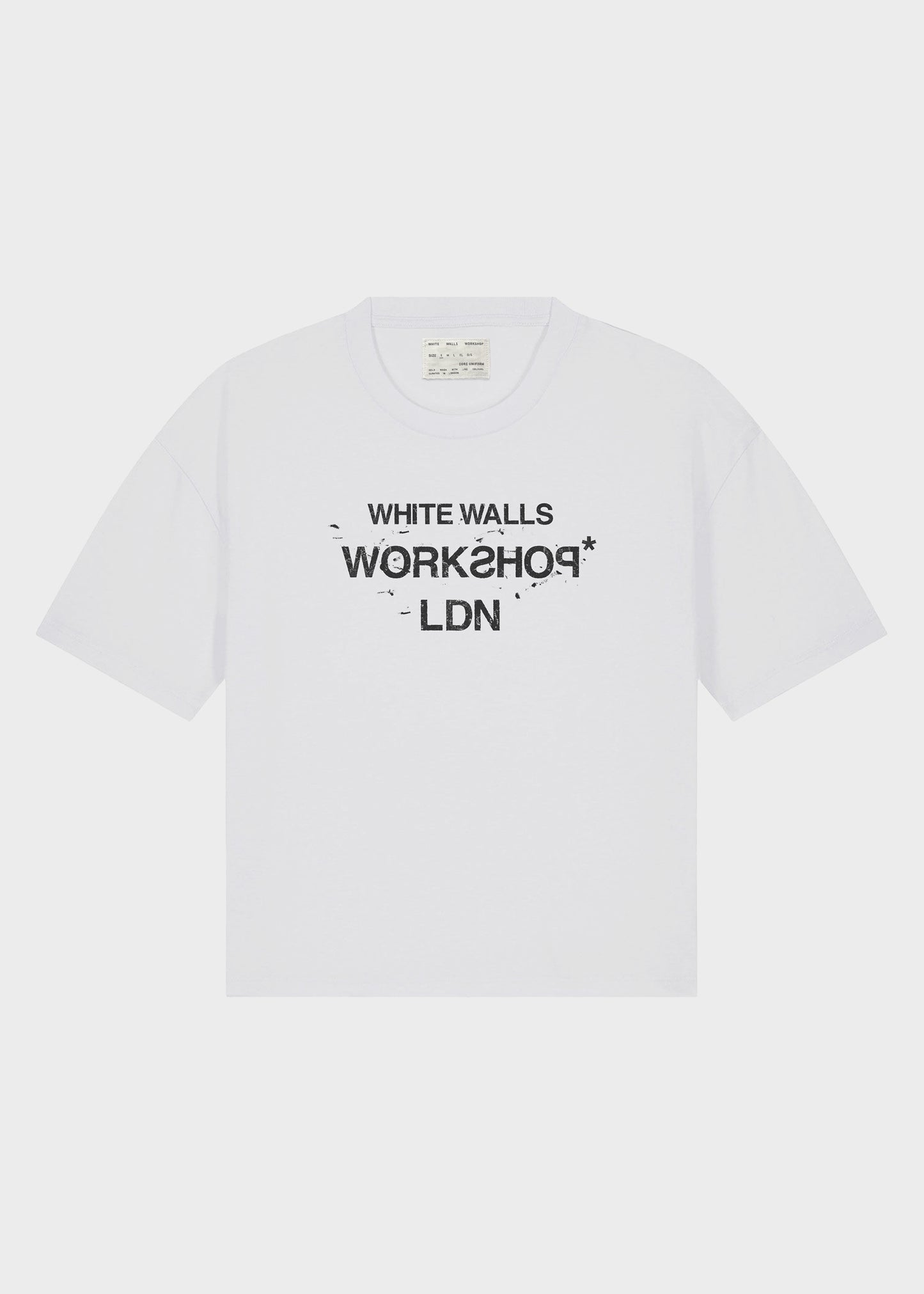 WORKSHOP T-SHIRT - WHITE
